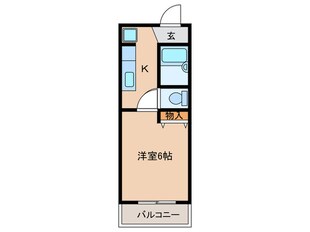 エルートゥナ香椎駅前の物件間取画像